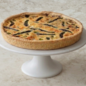 Asparagus and Cheese Quiche