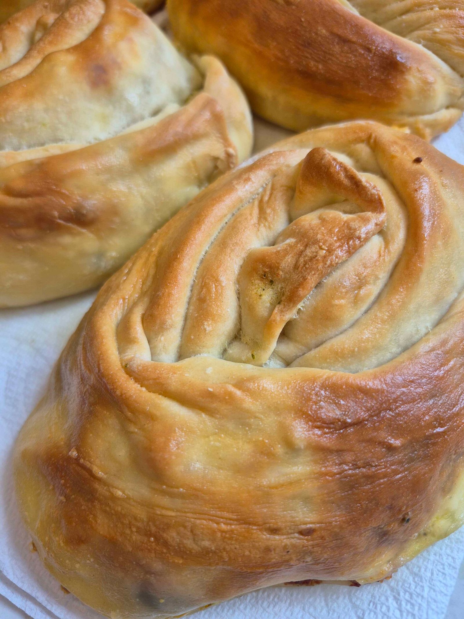 Cheese & Olive Pastry