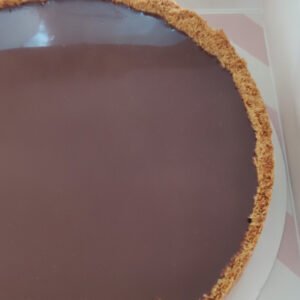 Crispy Coconut Nutella Tart